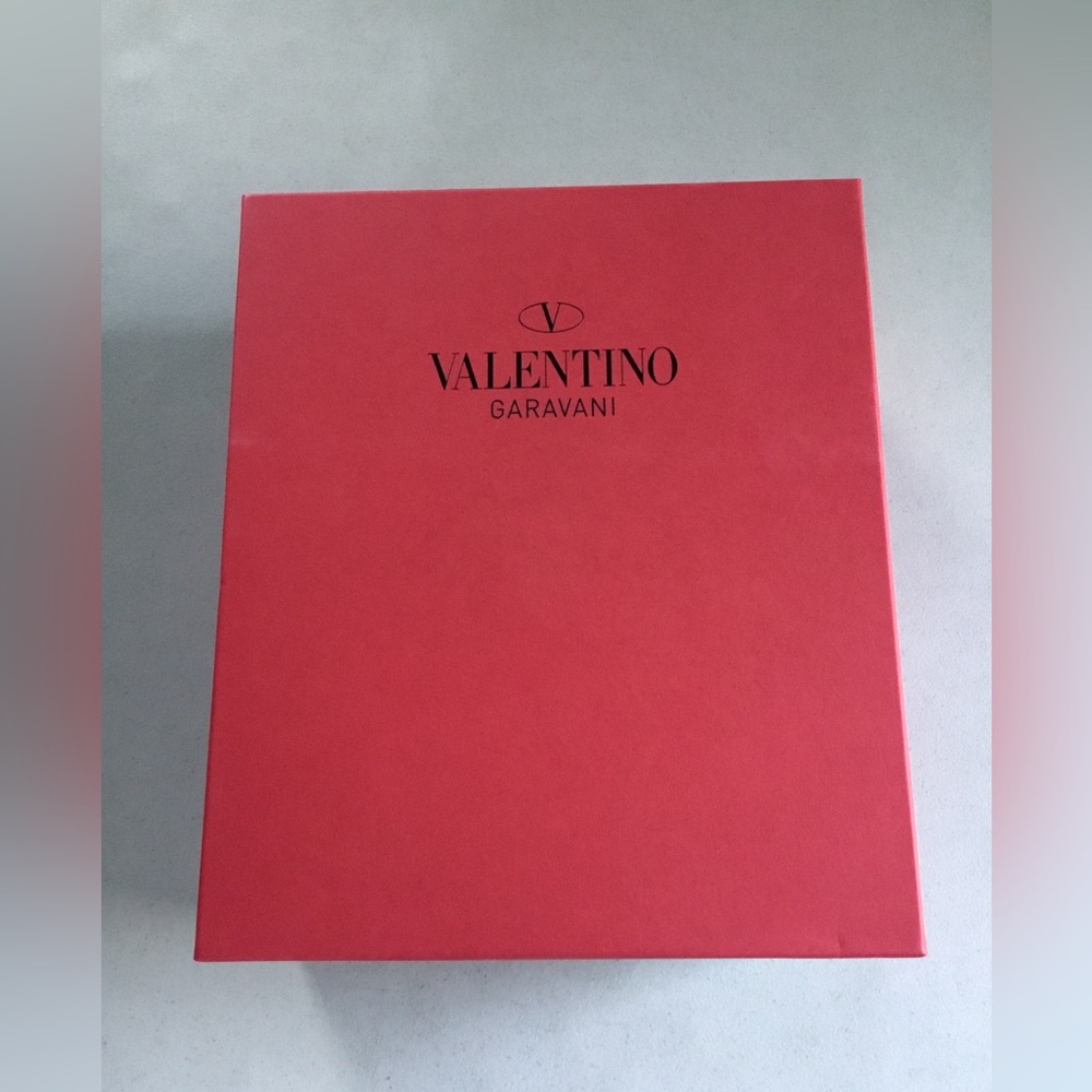 VALENTINO EMPTY SHOE BOX DUST BAG CARD ENVELOPE LABEL SIZE 38